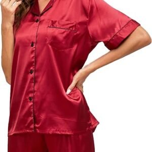 Silk Night Suits with Shorts