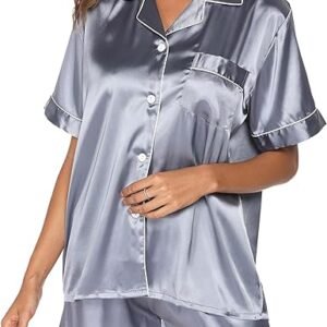 Silk Night Suits with Shorts