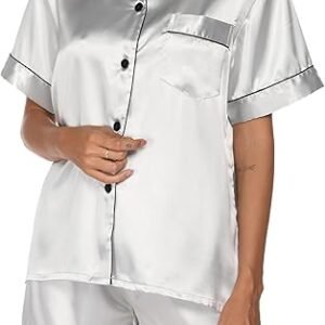 Silk Night Suits with Shorts
